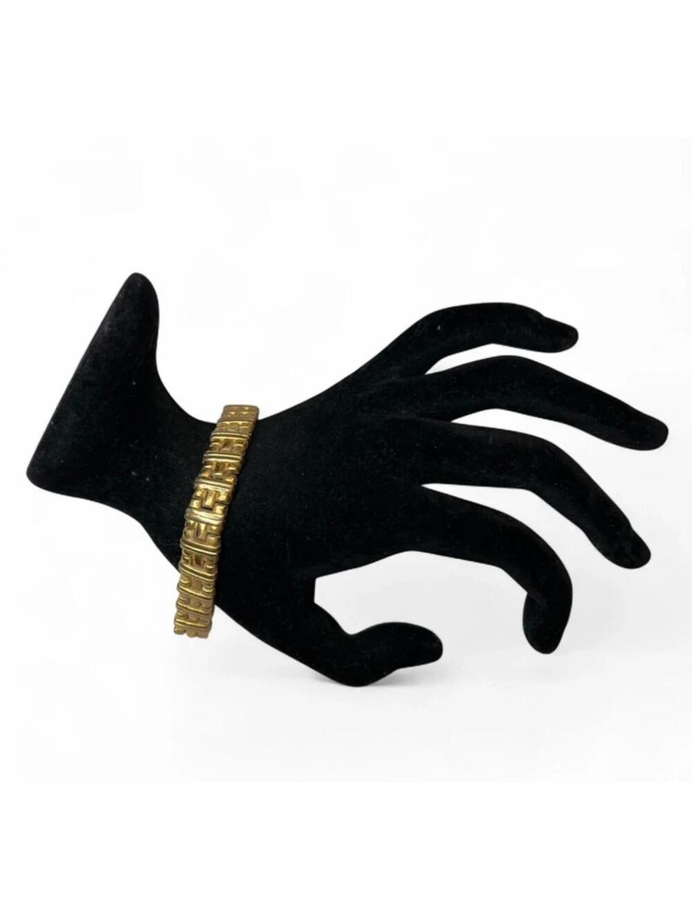 Vintage Gold-Tone Cuban Bracelet